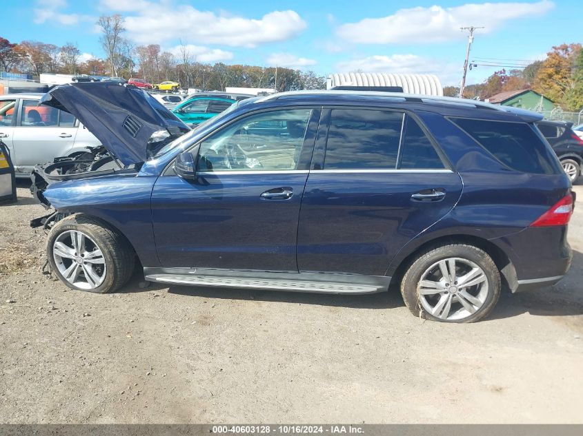 2015 Mercedes-Benz Ml 350 4Matic VIN: 4JGDA5HBXFA578235 Lot: 40603128