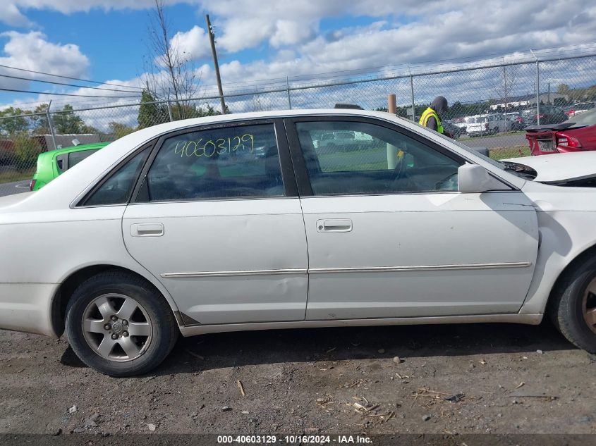 2001 Toyota Avalon Xl VIN: 4T1BF28B11U191524 Lot: 40603129