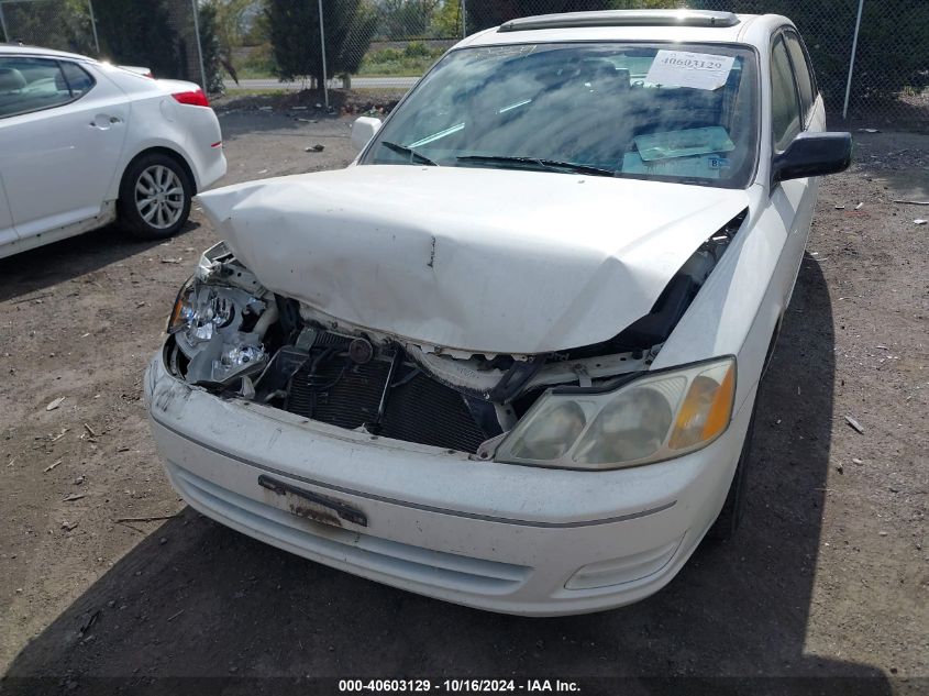 2001 Toyota Avalon Xl VIN: 4T1BF28B11U191524 Lot: 40603129