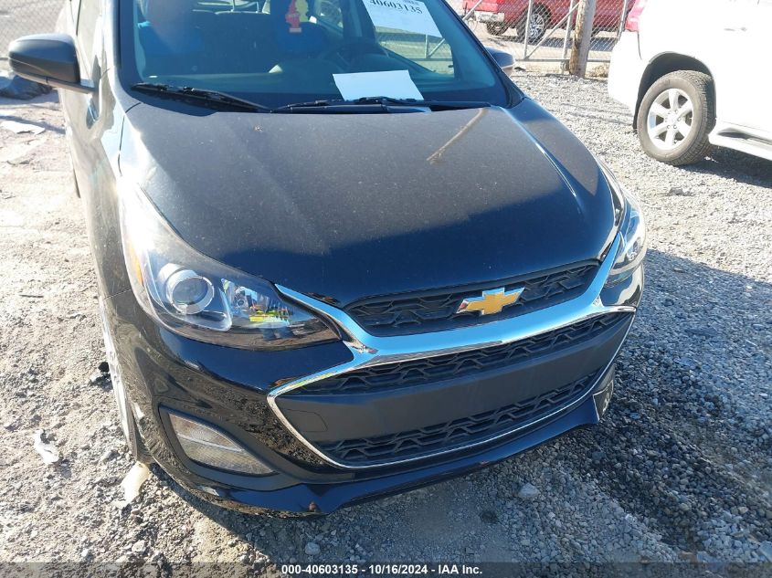 2020 Chevrolet Spark Fwd Ls Automatic VIN: KL8CB6SA7LC455066 Lot: 40603135