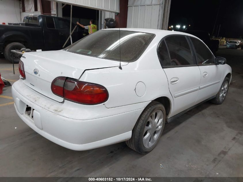 2001 Chevrolet Malibu VIN: 1G1ND52JX1M623366 Lot: 40603152