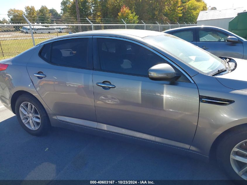 2013 Kia Optima Lx VIN: 5XXGM4A75DG256287 Lot: 40603167