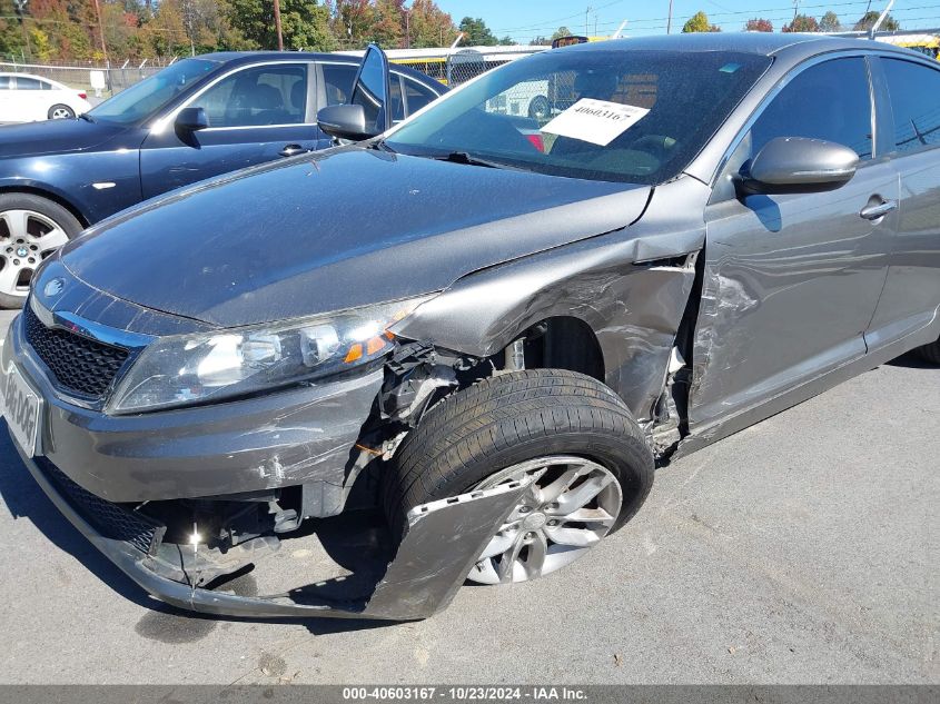 2013 Kia Optima Lx VIN: 5XXGM4A75DG256287 Lot: 40603167