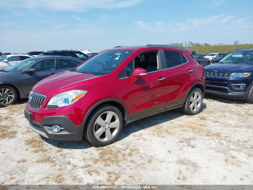 2015 Buick Encore Premium VIN: KL4CJDSB7FB192654 Lot: 40603182