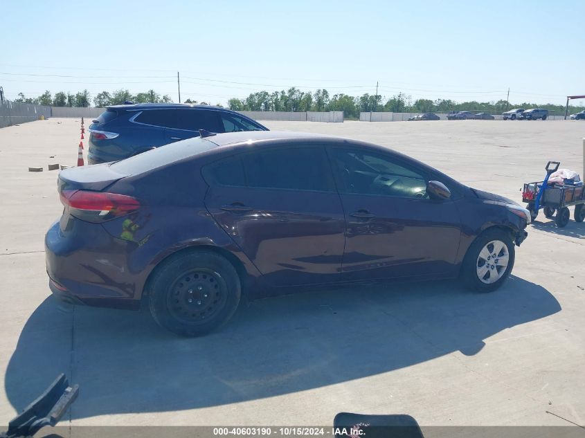 2018 Kia Forte Lx VIN: 3KPFK4A77JE230571 Lot: 40603190