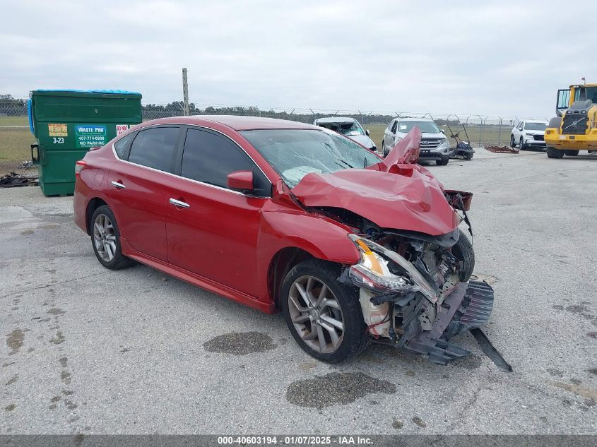 VIN 3N1AB7APXDL772228 2013 Nissan Sentra, SR no.1