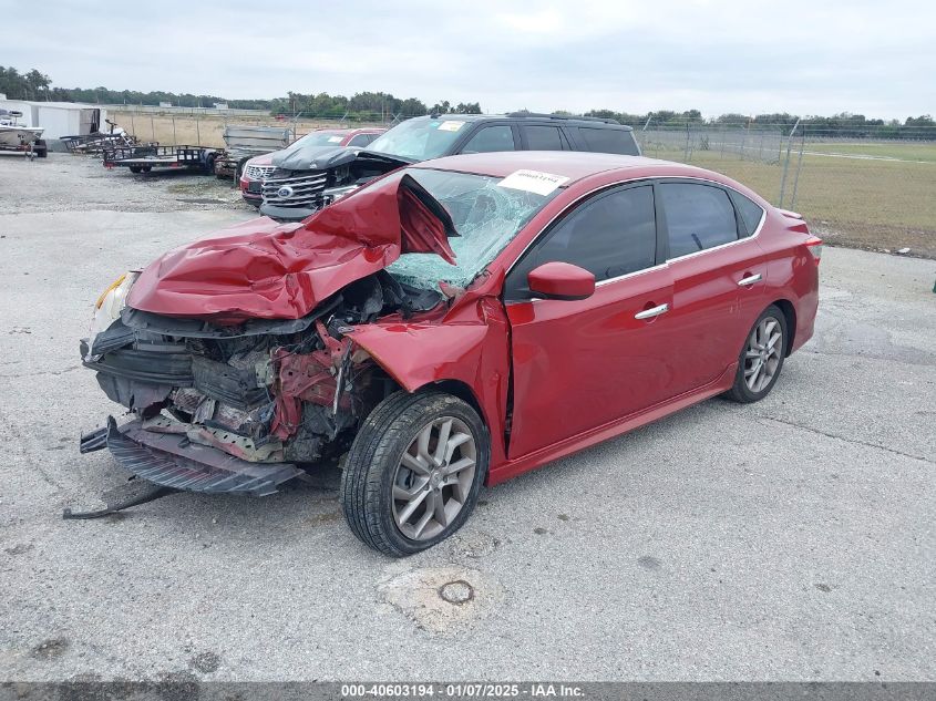 VIN 3N1AB7APXDL772228 2013 Nissan Sentra, SR no.2