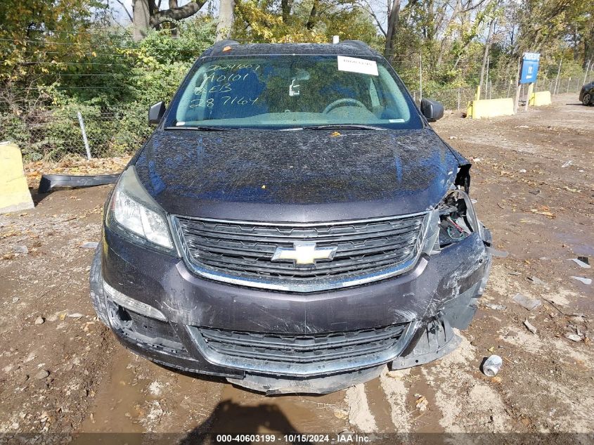 2015 Chevrolet Traverse Ls VIN: 1GNKRFKDXFJ287164 Lot: 40603199