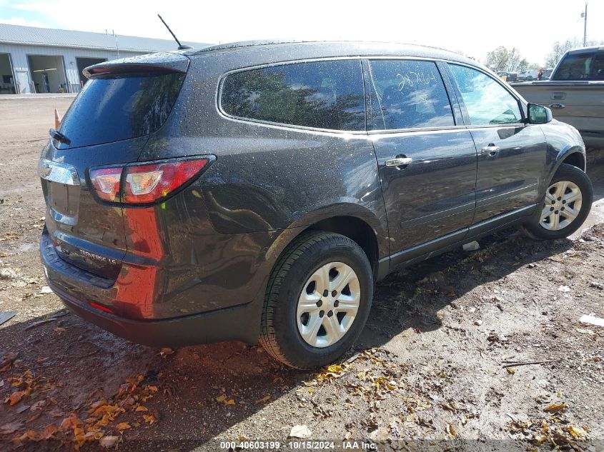 2015 Chevrolet Traverse Ls VIN: 1GNKRFKDXFJ287164 Lot: 40603199