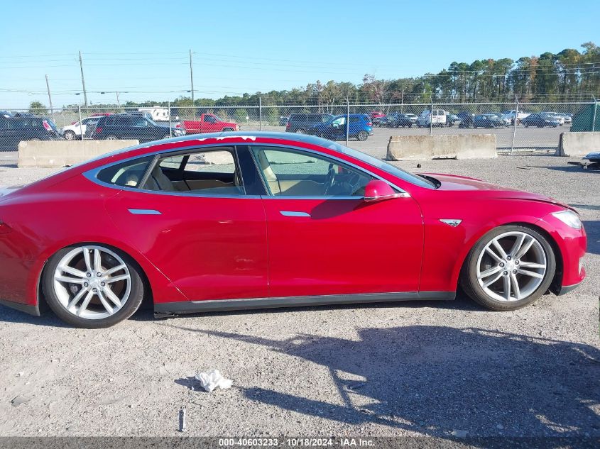 2013 Tesla Model S VIN: 5YJSA1CG4DFP19991 Lot: 40603233