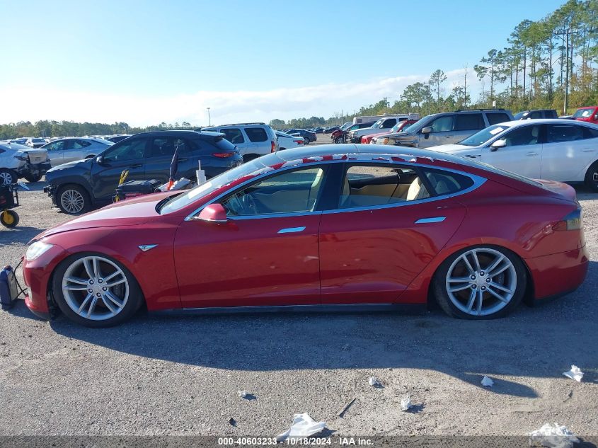 2013 Tesla Model S VIN: 5YJSA1CG4DFP19991 Lot: 40603233