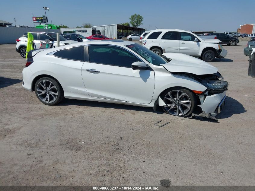 2019 Honda Civic Touring VIN: 2HGFC3B93KH357333 Lot: 40603237