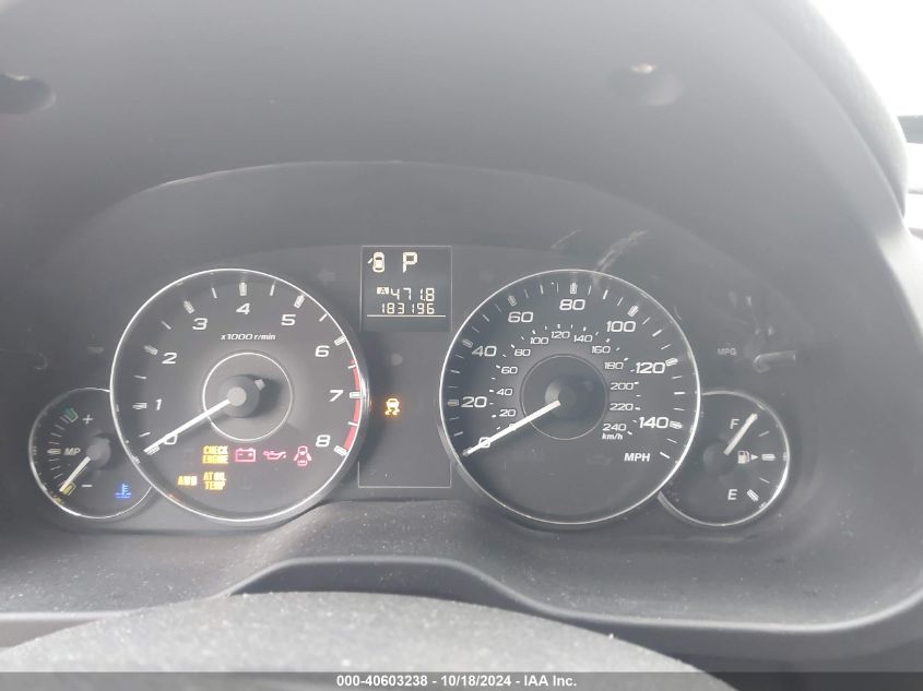 2011 Subaru Outback 2.5I Limited VIN: 4S4BRBKC7B3386978 Lot: 40603238