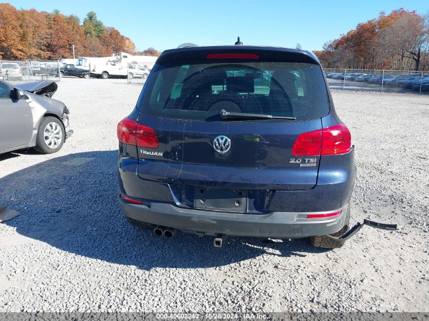 2013 Volkswagen Tiguan Sel VIN: WVGBV3AX5DW059776 Lot: 40603240