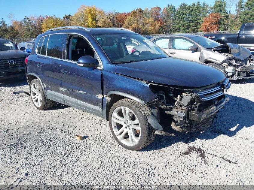 2013 VOLKSWAGEN TIGUAN SEL - WVGBV3AX5DW059776