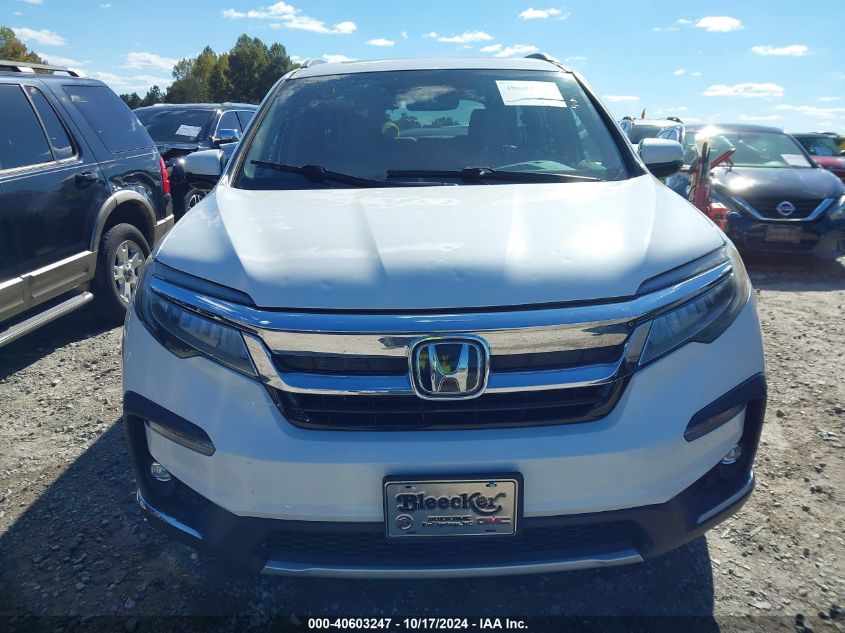 2020 Honda Pilot Awd Elite VIN: 5FNYF6H00LB028685 Lot: 40603247