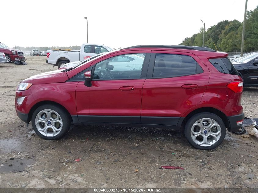 2021 Ford Ecosport Se VIN: MAJ3S2GE6MC449052 Lot: 40603273