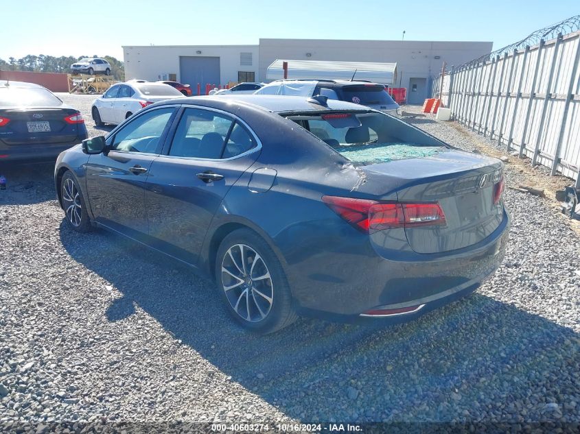 2015 Acura Tlx V6 Advance VIN: 19UUB2F71FA018927 Lot: 40603274