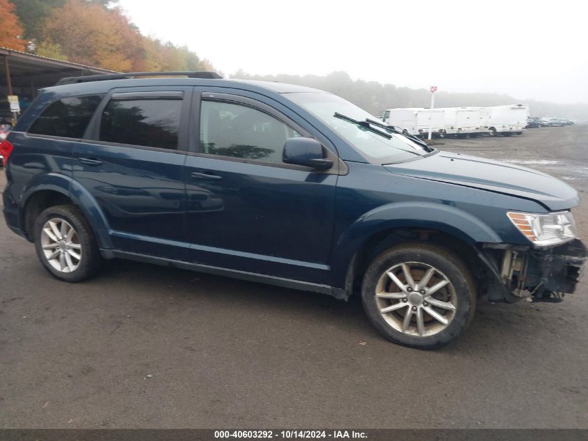 2014 Dodge Journey Sxt VIN: 3C4PDDBG9ET127974 Lot: 40603292