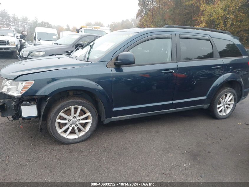 2014 Dodge Journey Sxt VIN: 3C4PDDBG9ET127974 Lot: 40603292