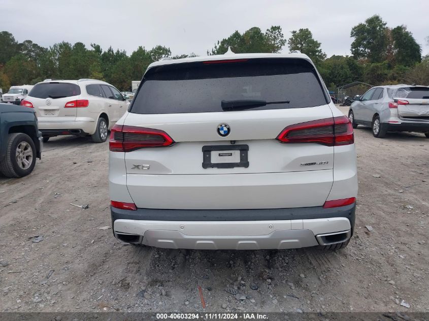 2020 BMW X5 Sdrive 40I VIN: 5UXCR4C08L9B00807 Lot: 40603294