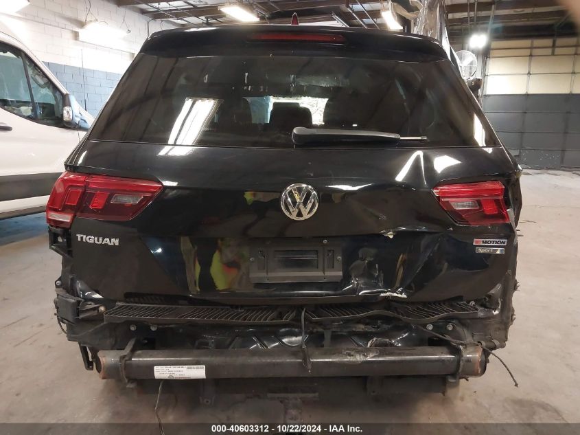 2019 Volkswagen Tiguan 2.0T S VIN: 3VV0B7AX1KM111429 Lot: 40603312