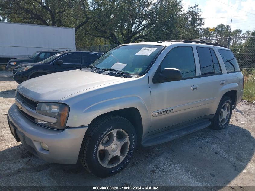 2004 Chevrolet Trailblazer Lt VIN: 1GNDS13S742114934 Lot: 40603320