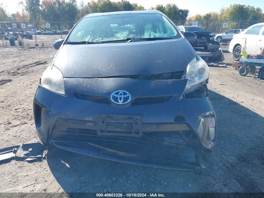 2013 Toyota Prius Two VIN: JTDKN3DU1D5610538 Lot: 40603326