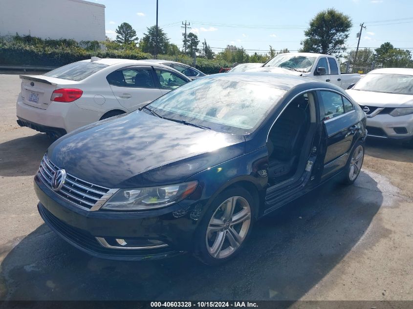 2013 Volkswagen Cc 2.0T Sport Plus VIN: WVWBP7AN2DE503917 Lot: 40603328