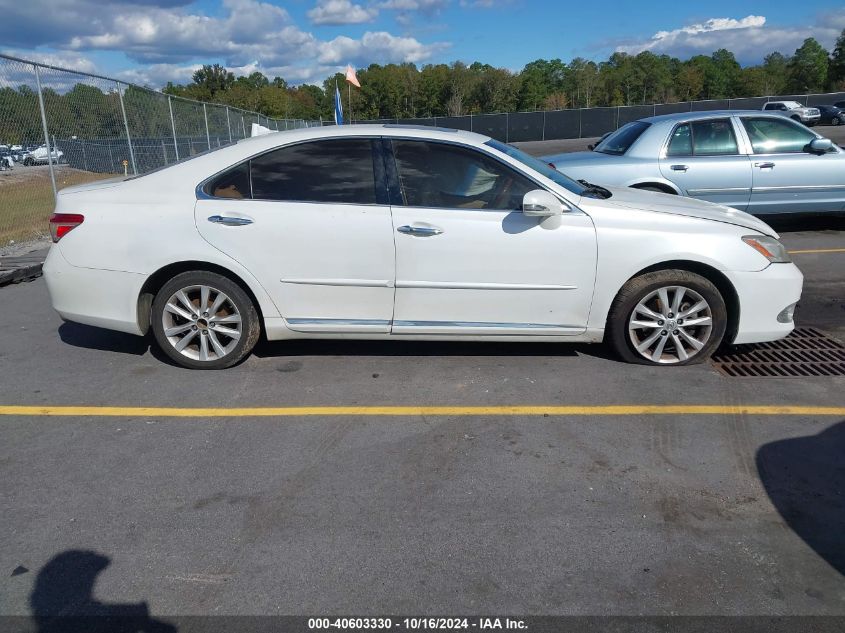 2012 Lexus Es 350 VIN: JTHBK1EG9C2498141 Lot: 40603330