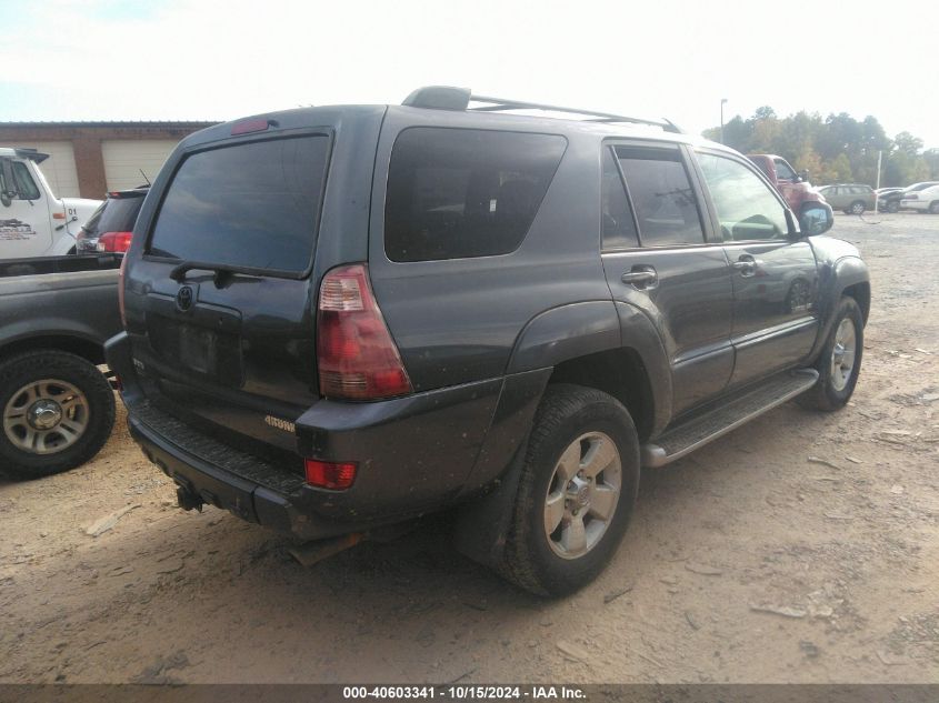 2003 Toyota 4Runner Limited V8 VIN: JTEBT17RX30002638 Lot: 40603341