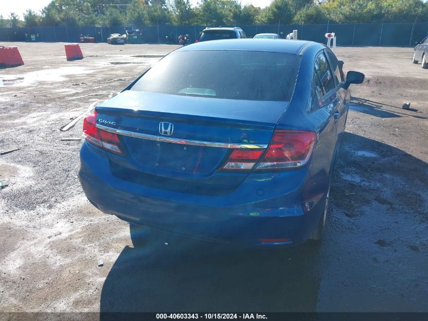 2014 Honda Civic Lx VIN: 19XFB2F57EE225310 Lot: 40603343