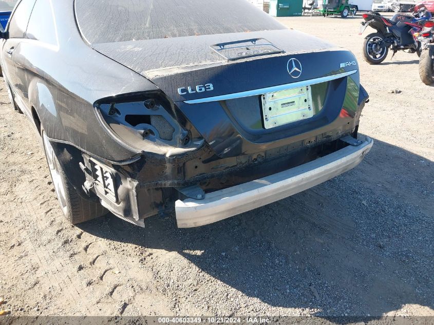 2009 Mercedes-Benz Cl 63 Amg VIN: WDDEJ77X89A019990 Lot: 40603349