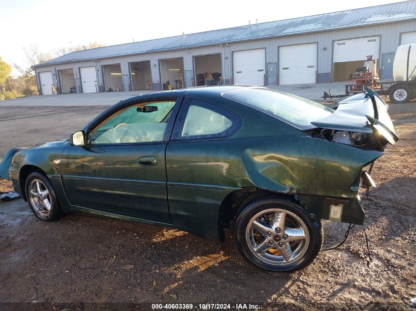 2000 Pontiac Grand Am Gt1 VIN: 1G2NV12E1YM799558 Lot: 40603369