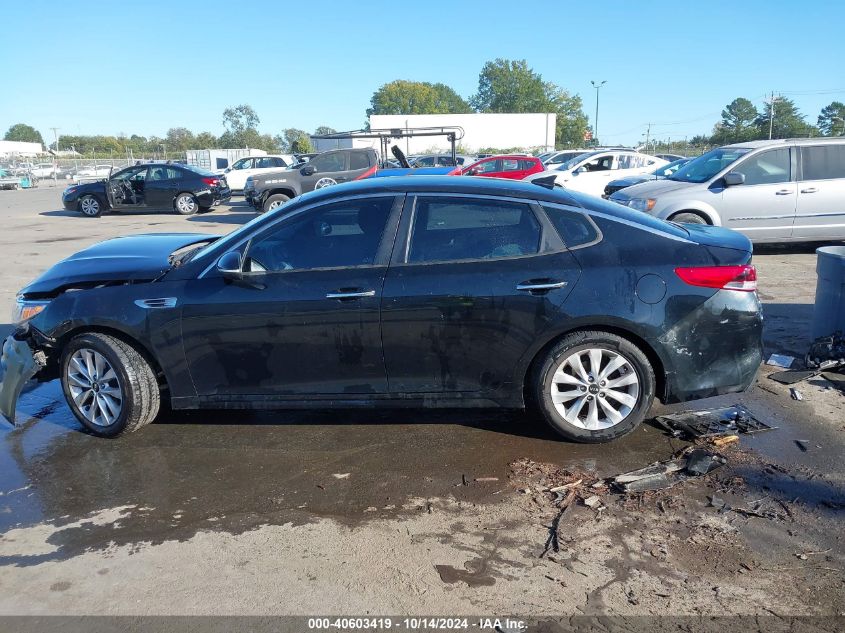 2017 Kia Optima Lx VIN: 5XXGT4L30HG126355 Lot: 40603419