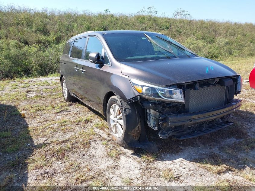 2017 Kia Sedona Lx VIN: KNDMB5C13H6314585 Lot: 40603422