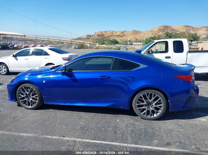 2015 Lexus Rc 350 VIN: JTHHE5BC6F5002578 Lot: 40603426