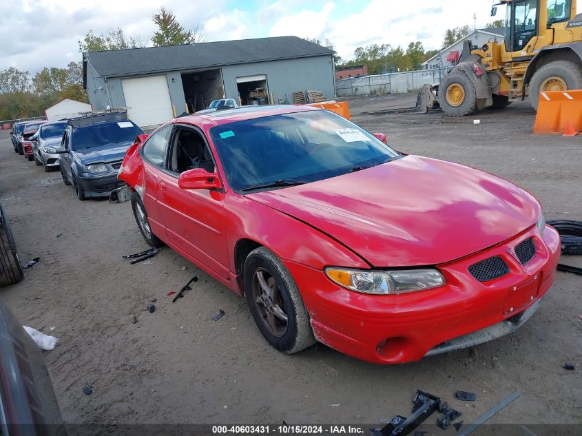 2002 Pontiac Grand Prix Gt VIN: 1G2WP12K72F237521 Lot: 40603431