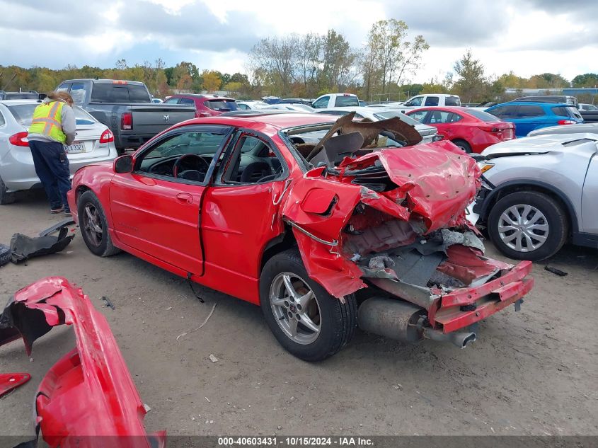 2002 Pontiac Grand Prix Gt VIN: 1G2WP12K72F237521 Lot: 40603431