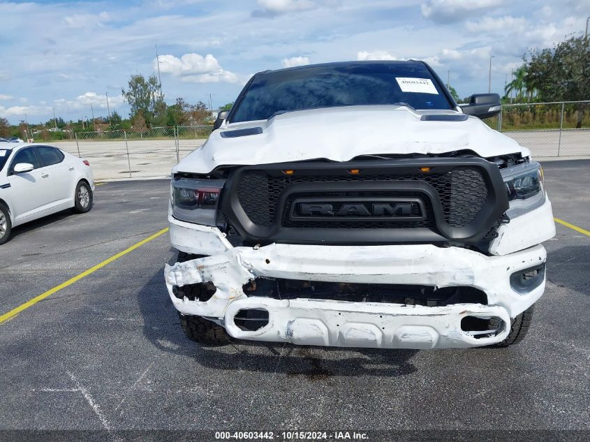 2021 Ram 1500 Rebel 4X4 5'7 Box VIN: 1C6SRFLT1MN798774 Lot: 40603442