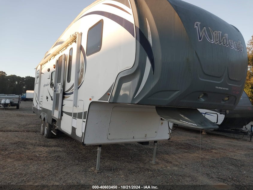 FOREST RIVER WILDCAT XTRALITE 312 2012. Lot# 40603450. VIN 4X4FWCG29CV026454. Photo 1