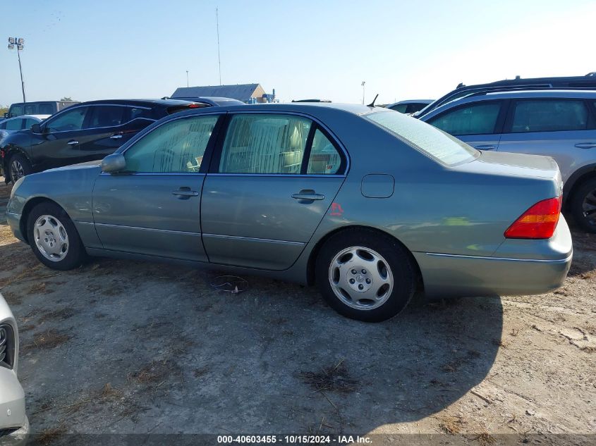 2001 Lexus Ls 430 VIN: JTHBN30F310038905 Lot: 40603455