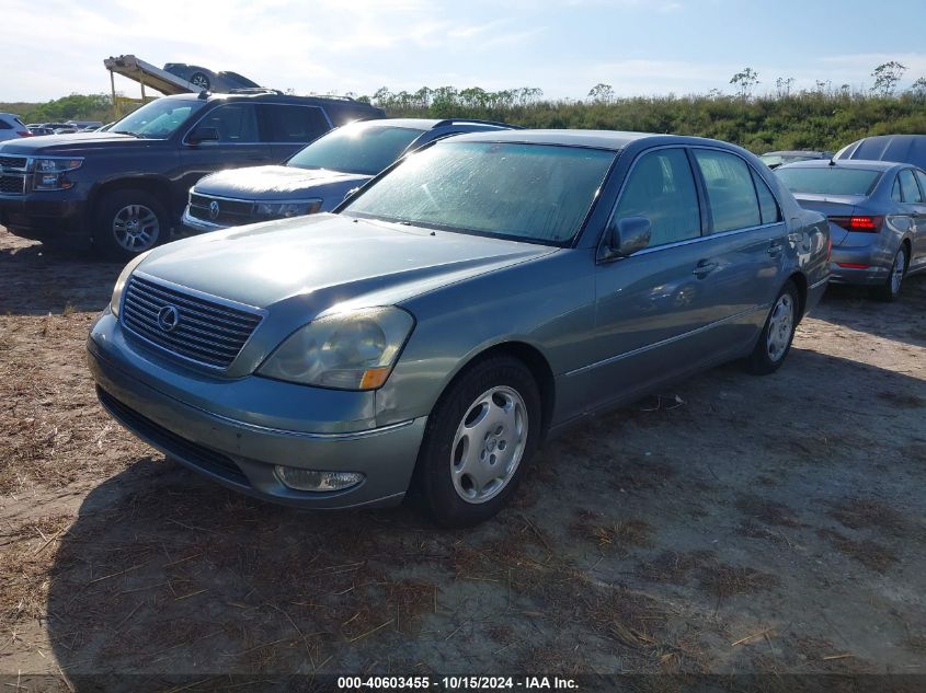 2001 Lexus Ls 430 VIN: JTHBN30F310038905 Lot: 40603455