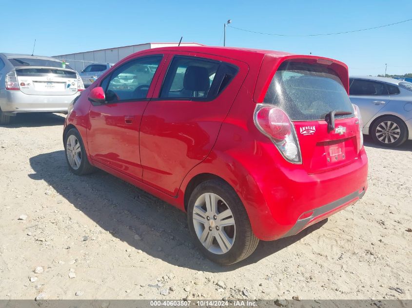 2014 Chevrolet Spark 1Lt Auto VIN: KL8CD6S95EC522346 Lot: 40603507