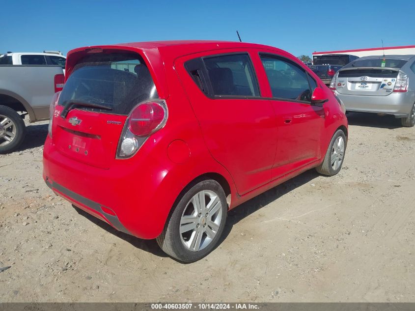 2014 Chevrolet Spark 1Lt Auto VIN: KL8CD6S95EC522346 Lot: 40603507