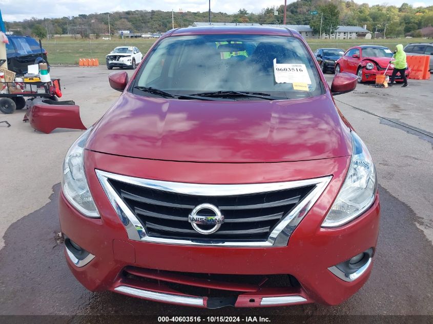 2018 Nissan Versa 1.6 Sv VIN: 3N1CN7APXJL878920 Lot: 40603516