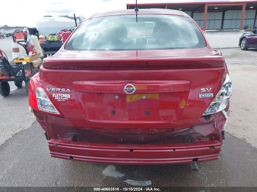 2018 Nissan Versa 1.6 Sv VIN: 3N1CN7APXJL878920 Lot: 40603516