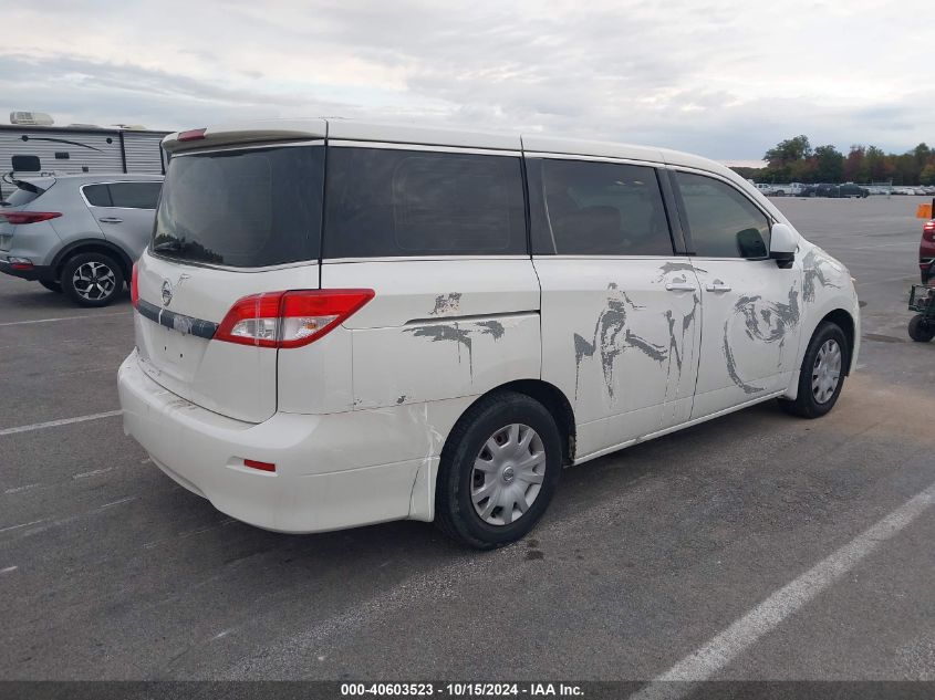 2015 Nissan Quest S VIN: JN8AE2KP7F9129986 Lot: 40603523