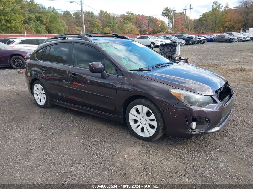 2013 Subaru Impreza 2.0I Sport Premium VIN: JF1GPAL69D2866859 Lot: 40603534