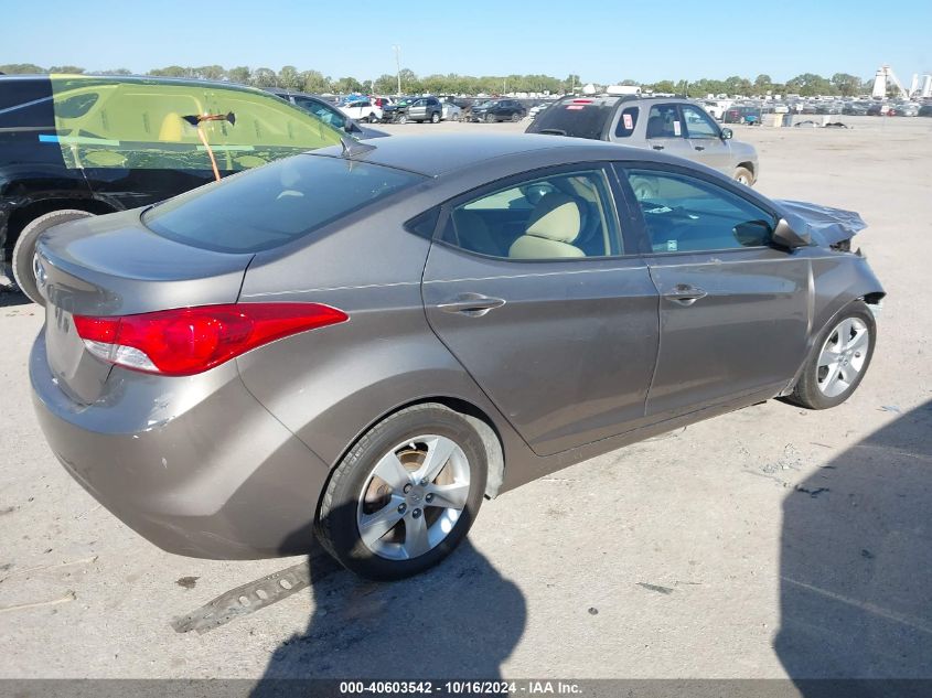 2013 Hyundai Elantra Gls VIN: 5NPDH4AE9DH299038 Lot: 40603542